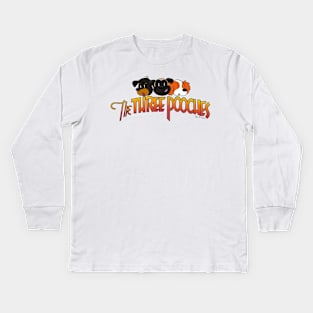 Three Pooches Kids Long Sleeve T-Shirt